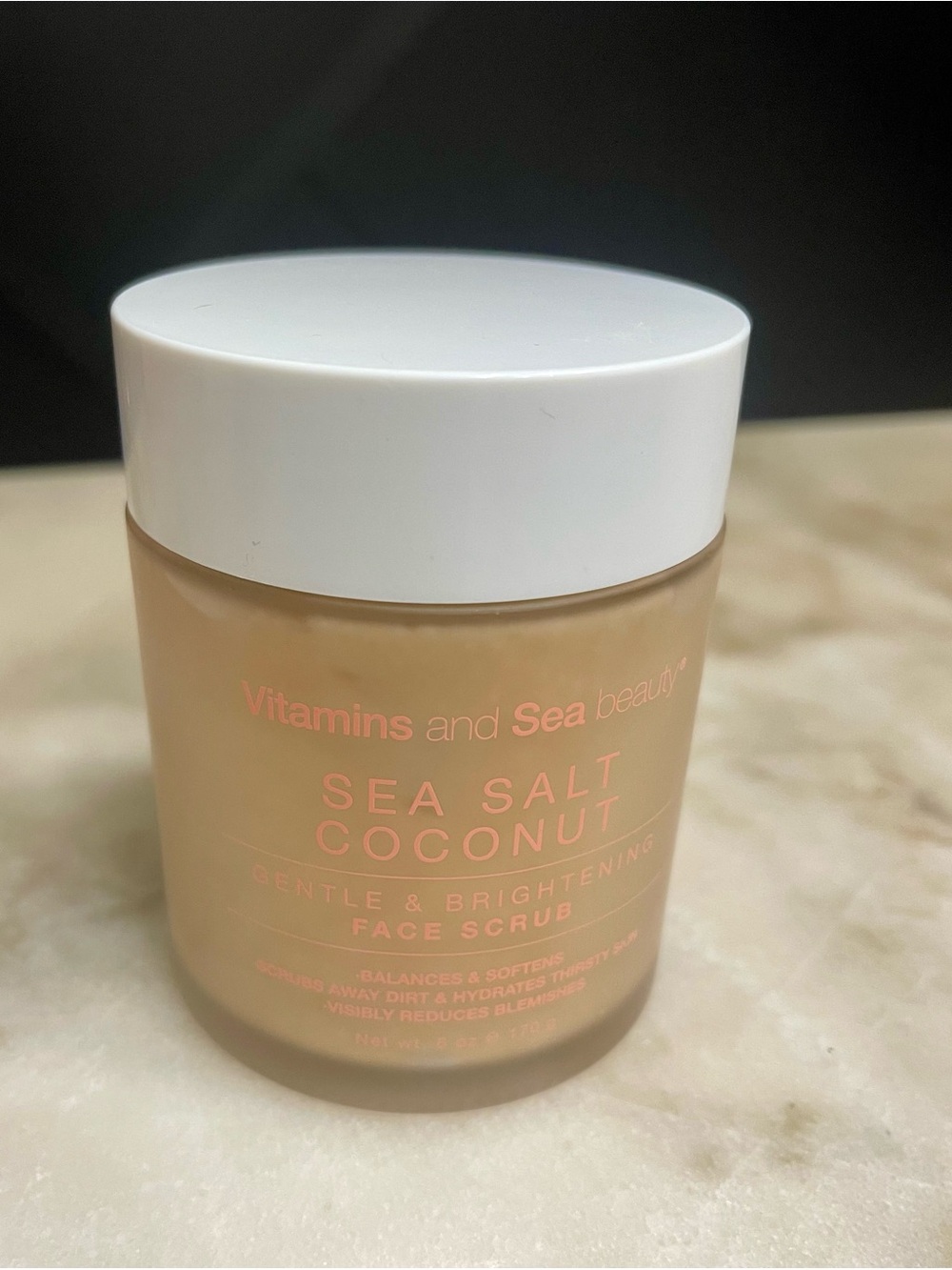 Sea Salt Coconut Gentle & Brightening Face Scrub